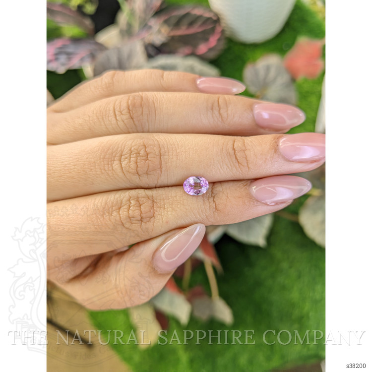 1.11 Ct. Purplish Pink Sapphire from Ceylon (Sri Lanka)