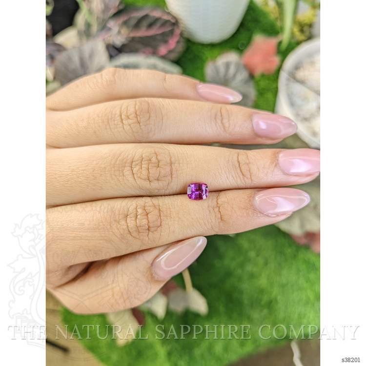 0.96 Ct. Purplish Pink Sapphire from Ceylon (Sri Lanka)