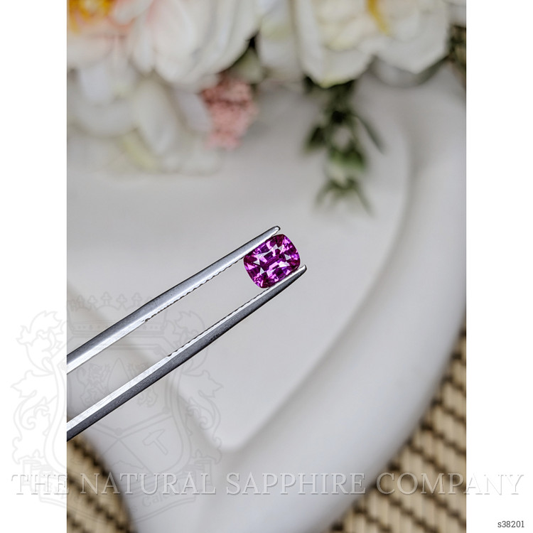 0.96 Ct. Purplish Pink Sapphire from Ceylon (Sri Lanka)
