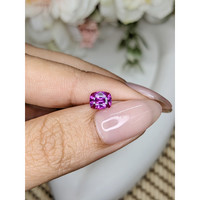 0.96 Ct. Purplish Pink Sapphire from Ceylon (Sri Lanka) Life Style