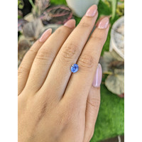1.17 Ct. Blue Sapphire from Ceylon (Sri Lanka) Life Style