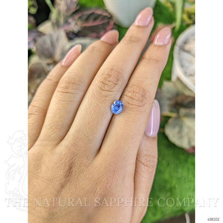 1.17 Ct. Blue Sapphire from Ceylon (Sri Lanka)