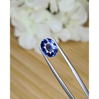 3.54 Ct. Blue Sapphire from Ceylon (Sri Lanka) Life Style