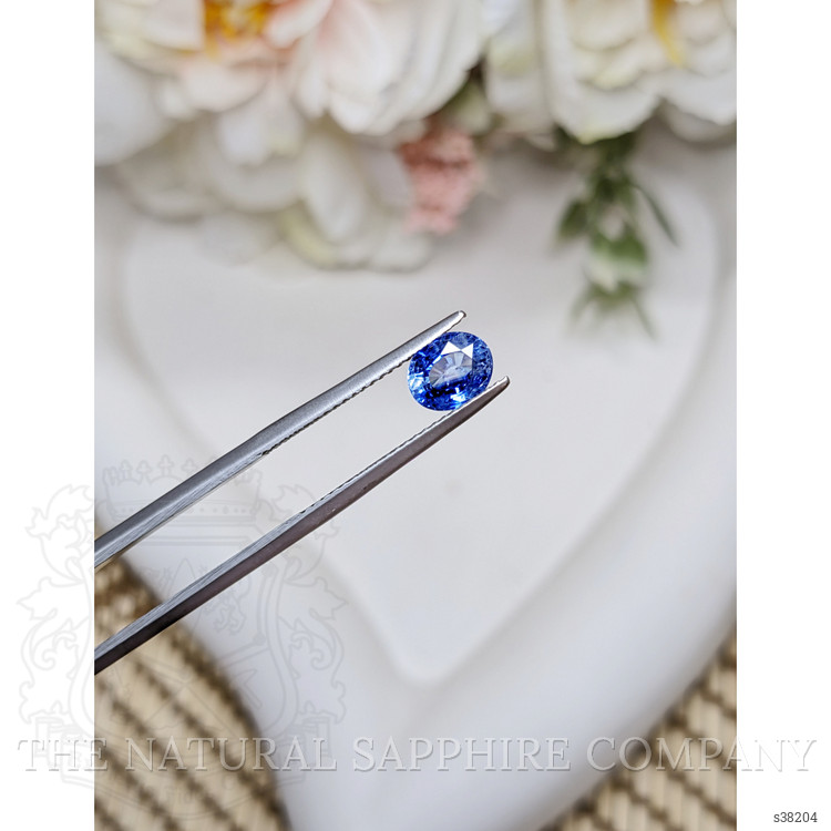 1.21 Ct. Blue Sapphire from Ceylon (Sri Lanka)