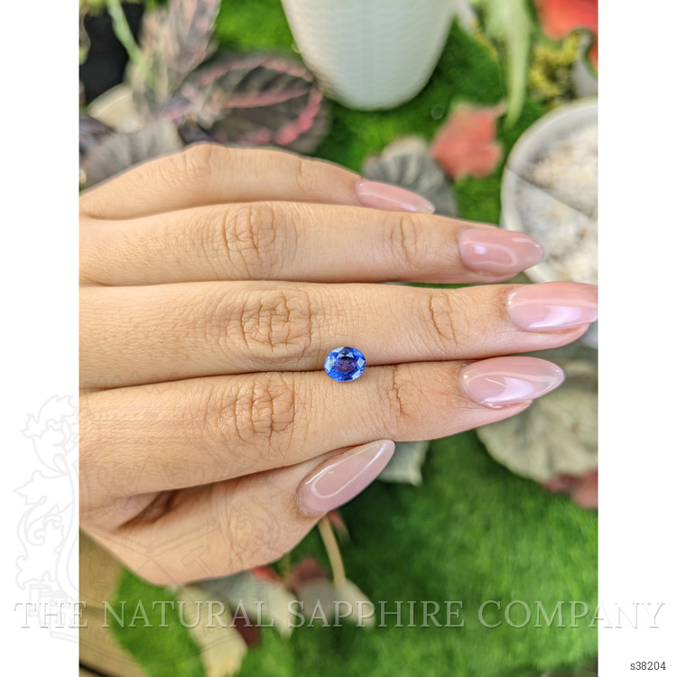 1.21 Ct. Blue Sapphire from Ceylon (Sri Lanka)