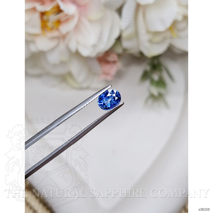 1.08 Ct. Blue Sapphire from Ceylon (Sri Lanka)