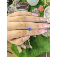 1.08 Ct. Blue Sapphire from Ceylon (Sri Lanka) Life Style