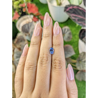 1.05 Ct. Blue Sapphire from Ceylon (Sri Lanka) Life Style