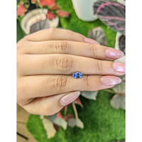 1.05 Ct. Blue Sapphire from Ceylon (Sri Lanka) Life Style