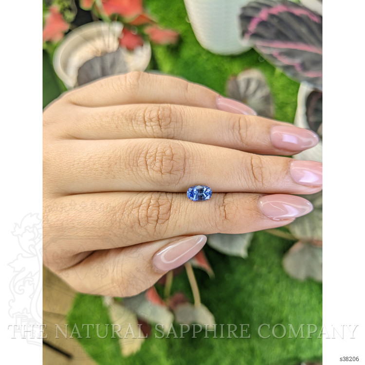1.05 Ct. Blue Sapphire from Ceylon (Sri Lanka)