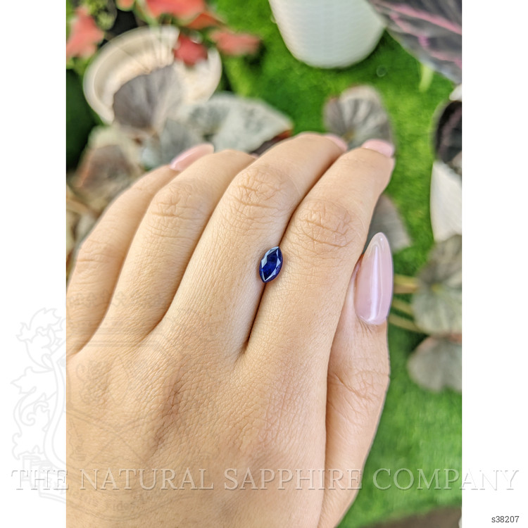 1.37 Ct. Blue Sapphire from Ceylon (Sri Lanka)