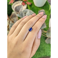 1.70 Ct. Blue Sapphire from Ceylon (Sri Lanka) Life Style