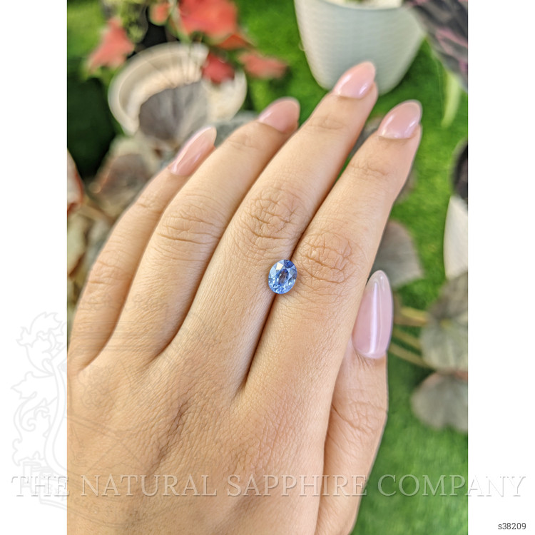 1.39 Ct. Blue Sapphire from Ceylon (Sri Lanka)