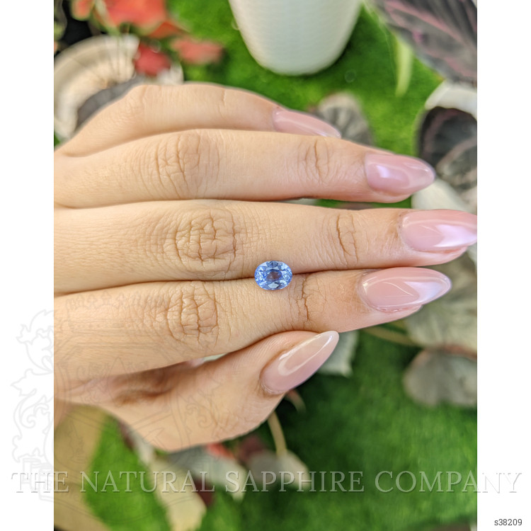 1.39 Ct. Blue Sapphire from Ceylon (Sri Lanka)