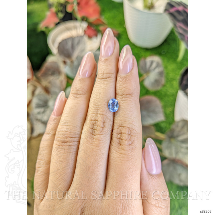 1.39 Ct. Blue Sapphire from Ceylon (Sri Lanka)