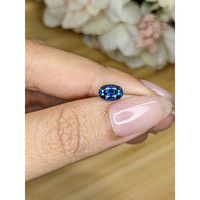 1.10 Ct. Blue Sapphire from Ceylon (Sri Lanka) Life Style