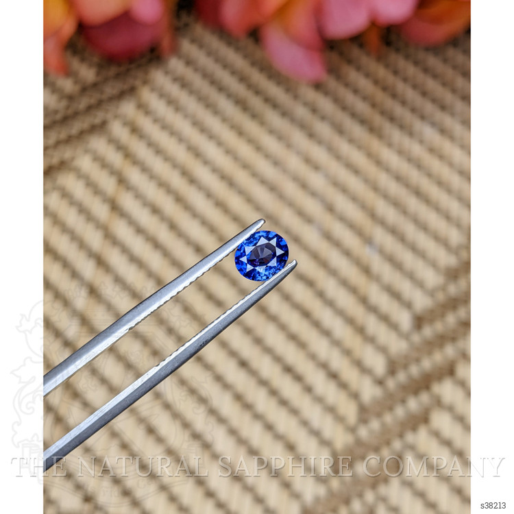 0.67 Ct. Blue Sapphire from Ceylon (Sri Lanka)