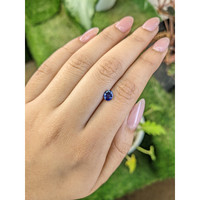 0.67 Ct. Blue Sapphire from Ceylon (Sri Lanka) Life Style