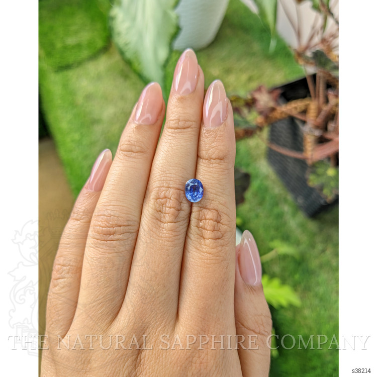 1.47 Ct. Blue Sapphire from Ceylon (Sri Lanka)