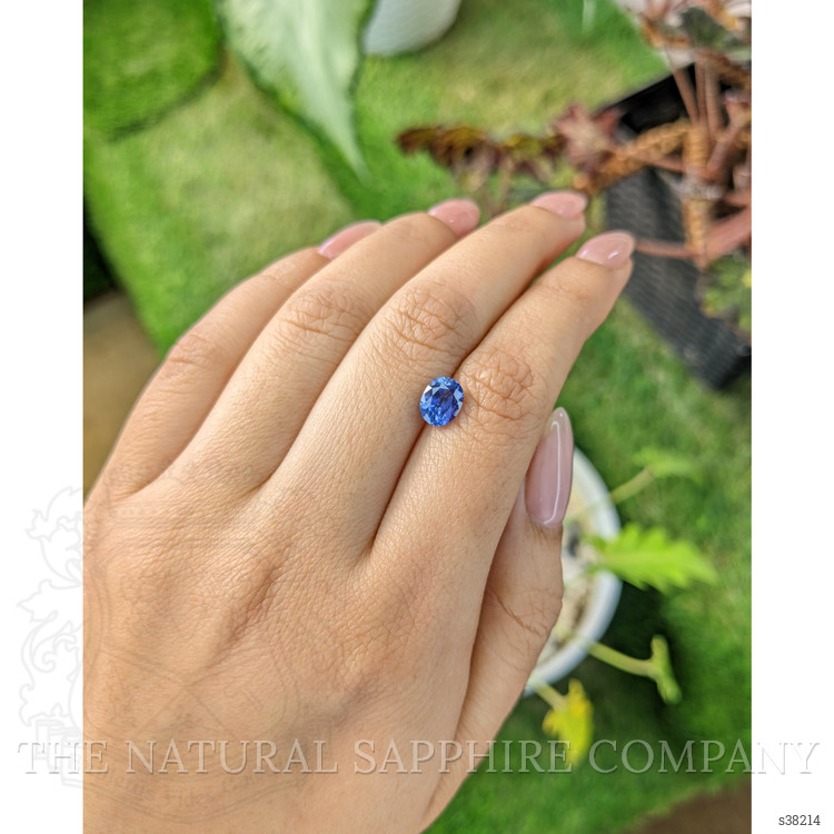 1.47 Ct. Blue Sapphire from Ceylon (Sri Lanka)