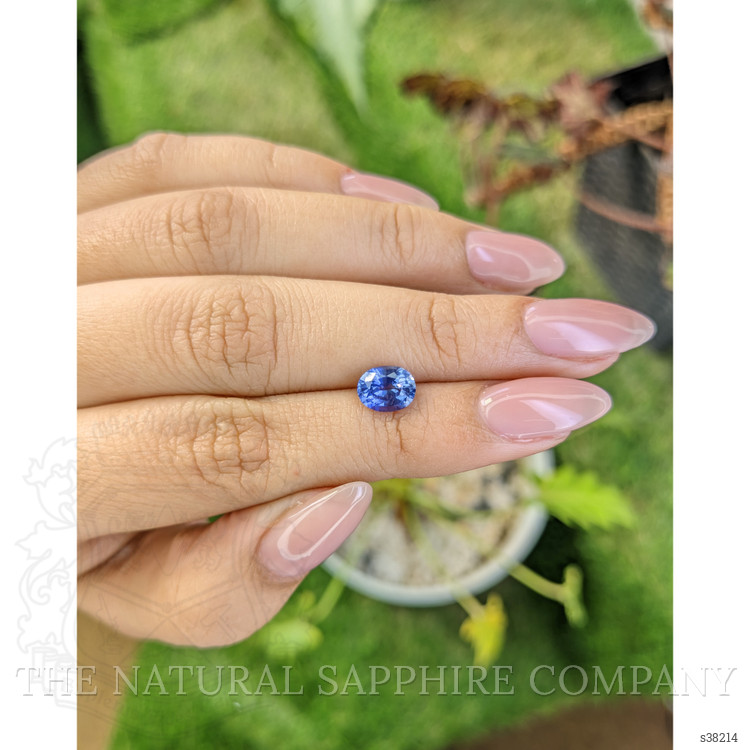 1.47 Ct. Blue Sapphire from Ceylon (Sri Lanka)