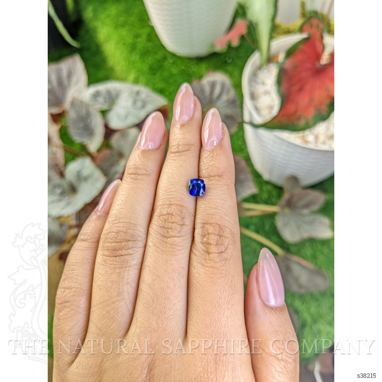 1.57 Ct. Blue Sapphire from Ceylon (Sri Lanka)