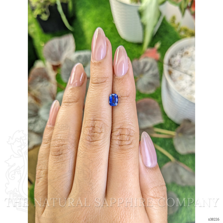 1.03 Ct. Blue Sapphire from Ceylon (Sri Lanka)