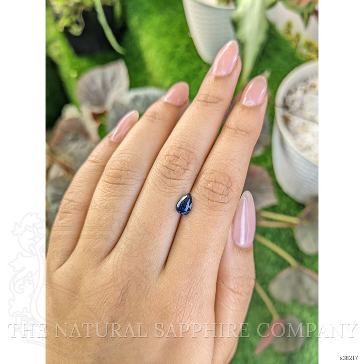 1.08 Ct. Blue Sapphire from Ceylon (Sri Lanka)