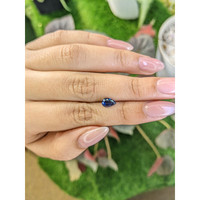 1.08 Ct. Blue Sapphire from Ceylon (Sri Lanka) Life Style