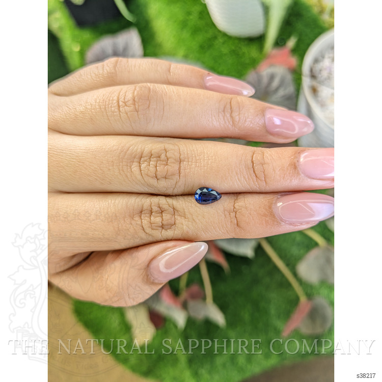 1.08 Ct. Blue Sapphire from Ceylon (Sri Lanka)