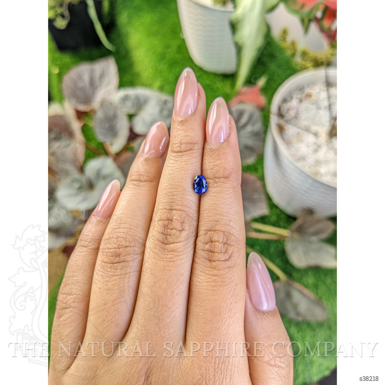 1.04 Ct. Blue Sapphire from Ceylon (Sri Lanka)