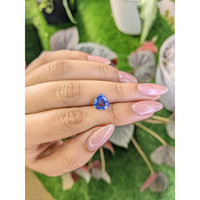 2.09 Ct. Blue Sapphire from Ceylon (Sri Lanka) Life Style