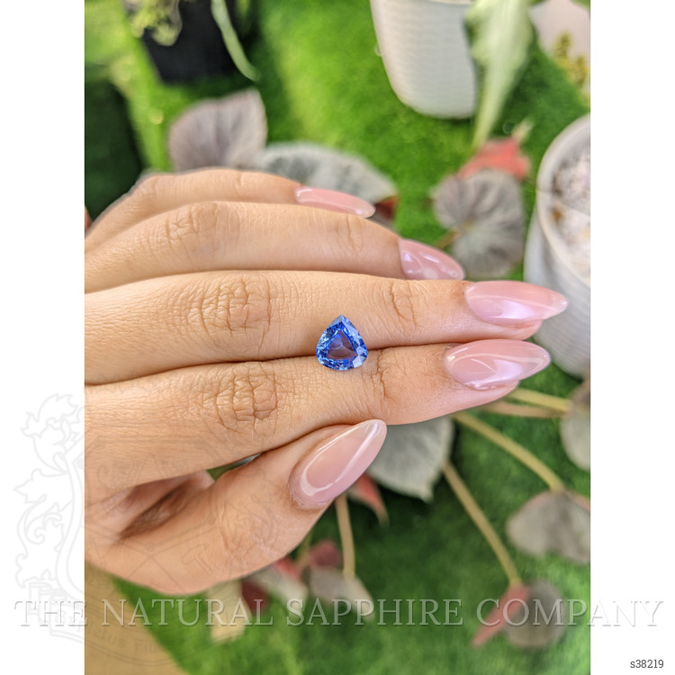 2.09 Ct. Blue Sapphire from Ceylon (Sri Lanka)
