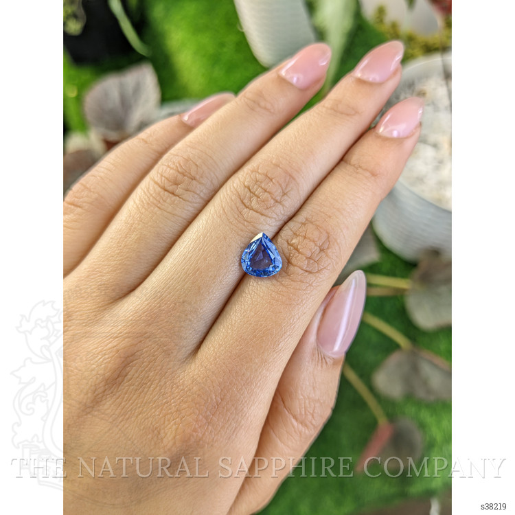 2.09 Ct. Blue Sapphire from Ceylon (Sri Lanka)