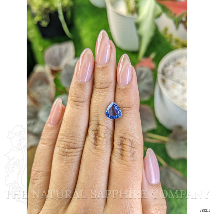 2.09 Ct. Blue Sapphire from Ceylon (Sri Lanka)