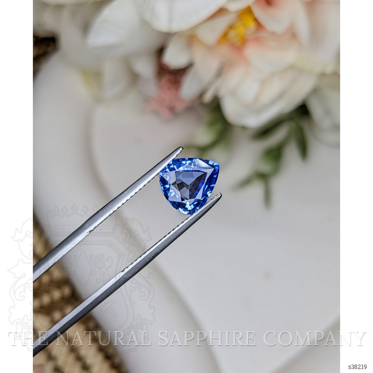 2.09 Ct. Blue Sapphire from Ceylon (Sri Lanka)