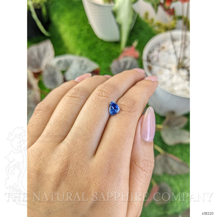 1.13 Ct. Blue Sapphire from Ceylon (Sri Lanka)