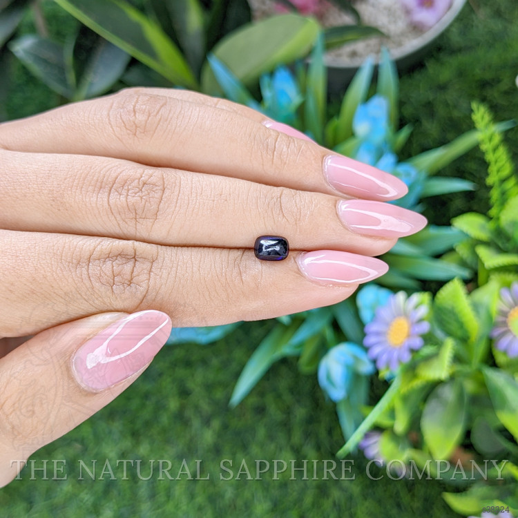 1.05 Ct. Blue Cabochon Sapphire from Madagascar