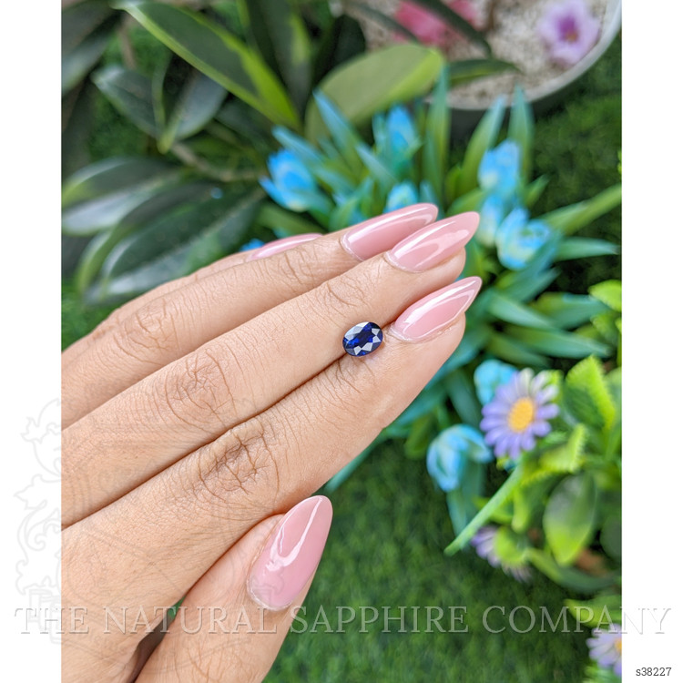 1.21 Ct. Blue Sapphire from Madagascar