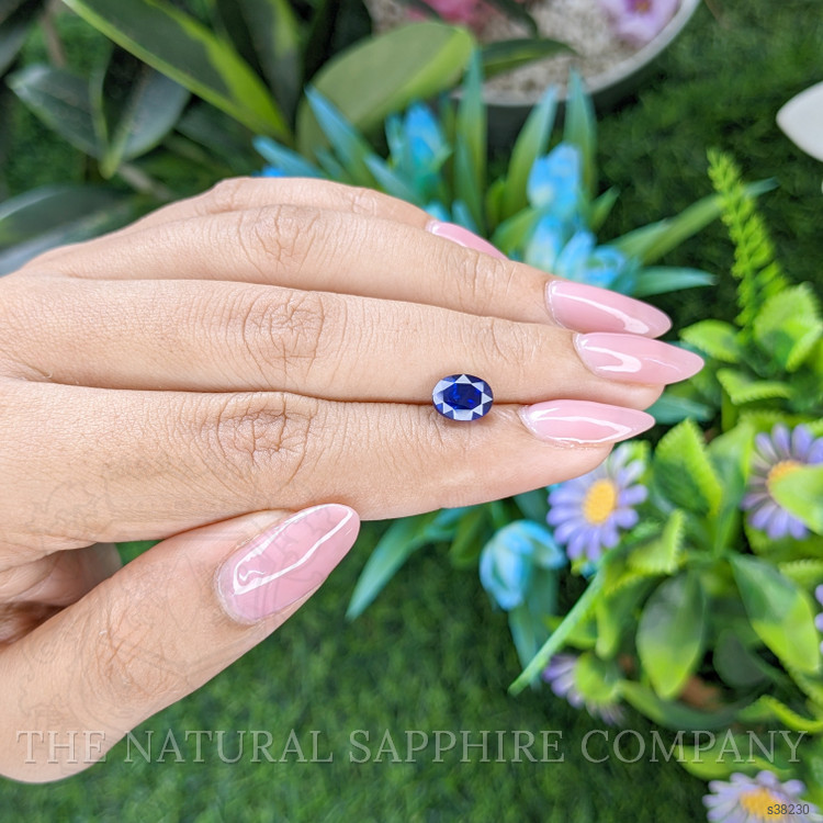 2.01 Ct. Blue Sapphire from Tanzania