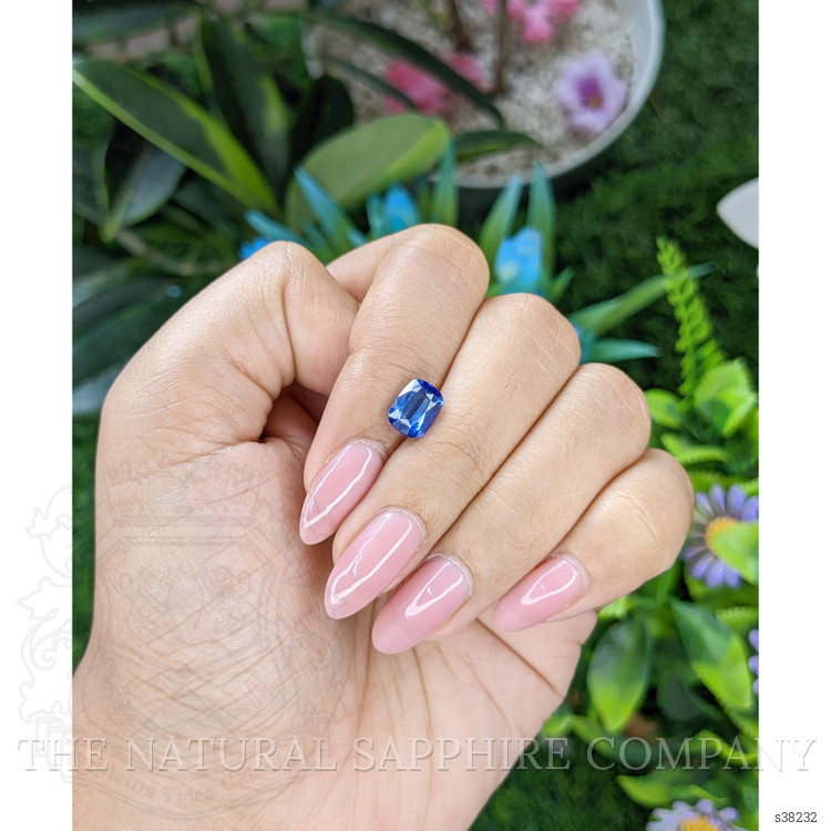 2.02 Ct. Blue Sapphire from Tanzania