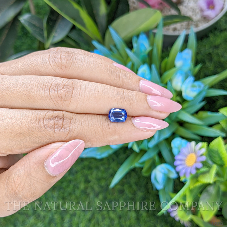 2.02 Ct. Blue Sapphire from Tanzania