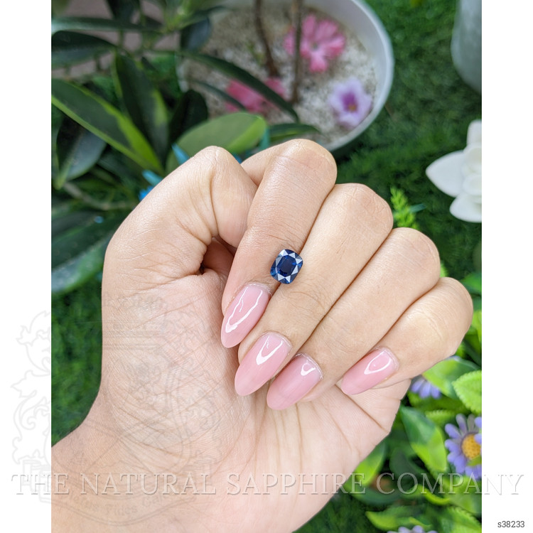 2.04 Ct. Blue Sapphire from Tanzania