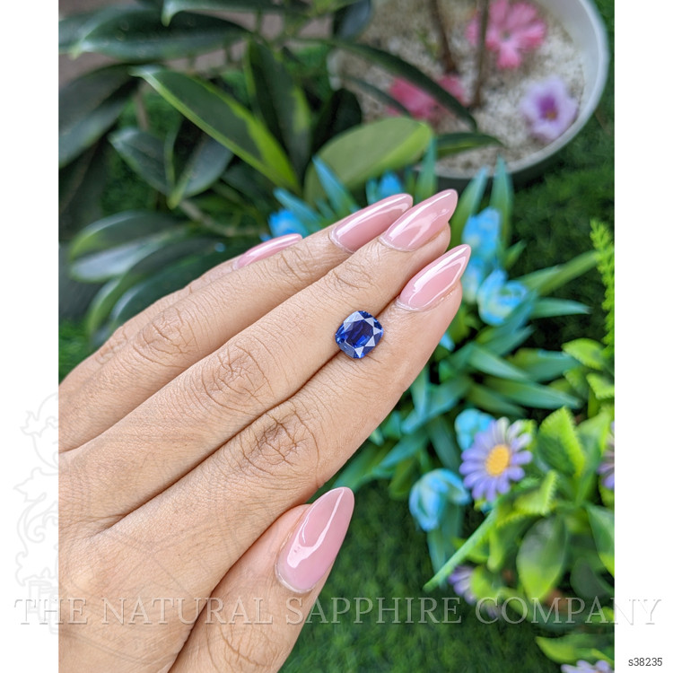 2.18 Ct. Blue Sapphire from Tanzania