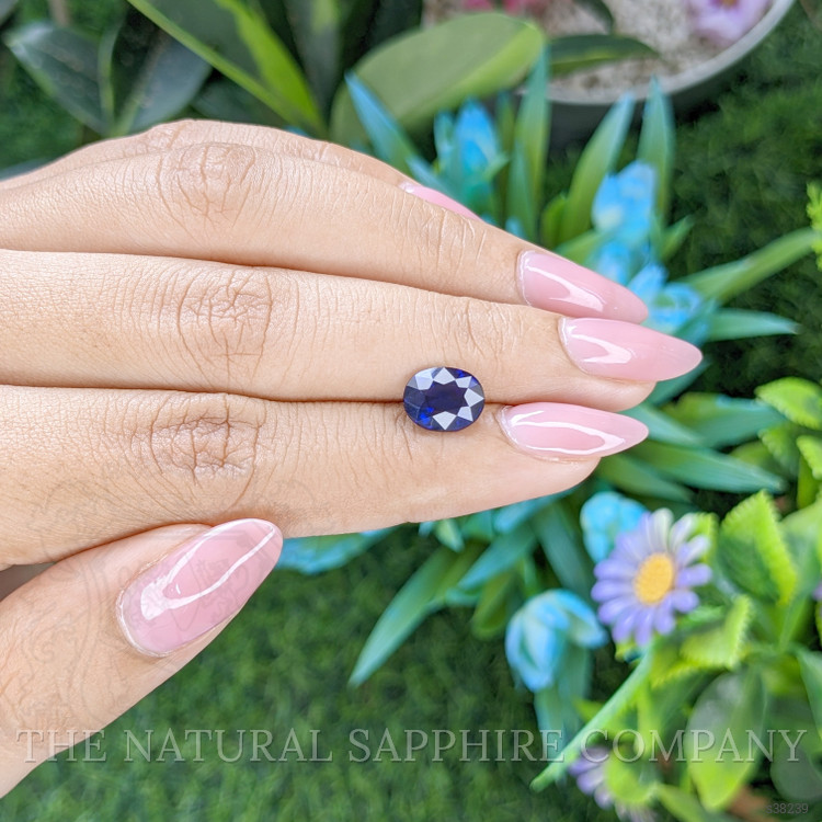 2.74 Ct. Blue Sapphire from Tanzania