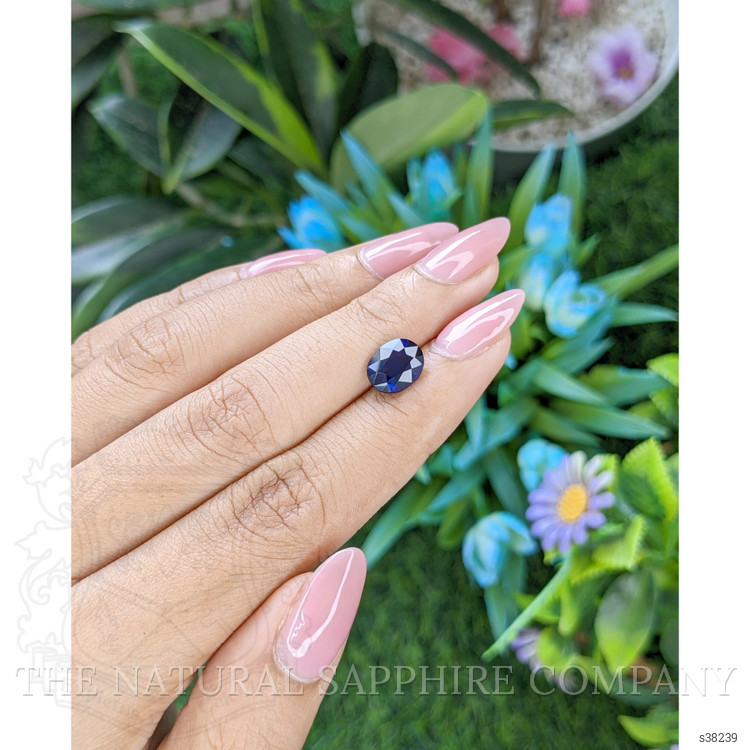 2.74 Ct. Blue Sapphire from Tanzania