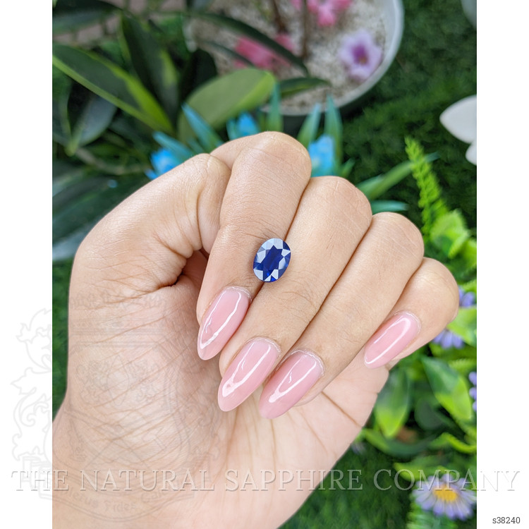 3.05 Ct. Blue Sapphire from Tanzania