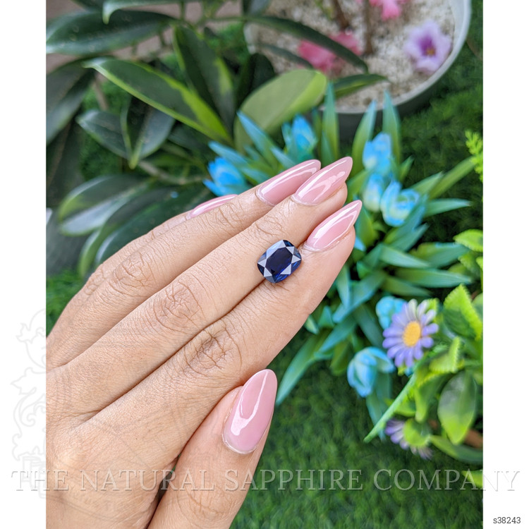 3.52 Ct. Blue Sapphire from Madagascar