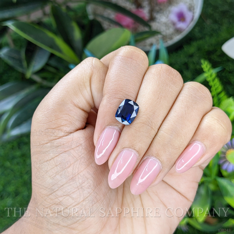 3.52 Ct. Blue Sapphire from Madagascar