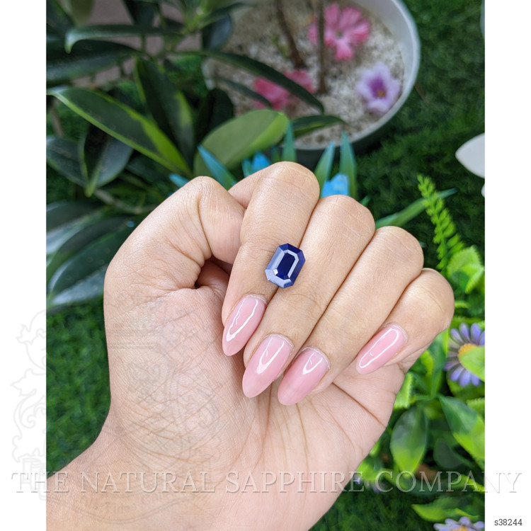 4.55 Ct. Blue Sapphire from Madagascar